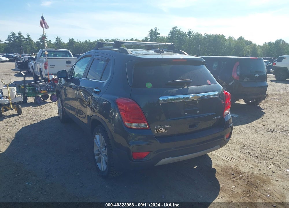 2019 CHEVROLET TRAX PREMIER VIN: 3GNCJRSB5KL377739
