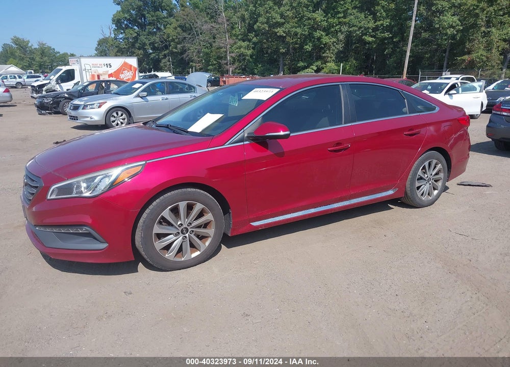 2015 HYUNDAI SONATA SPORT VIN: 5NPE34AFXFH072648