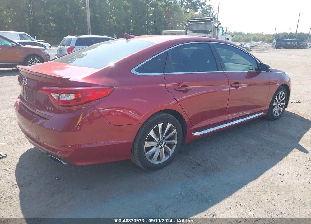 2015 HYUNDAI SONATA SPORT VIN: 5NPE34AFXFH072648
