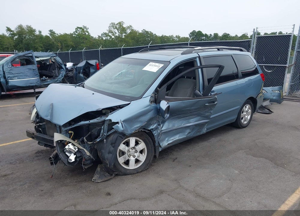 2007 TOYOTA SIENNA XLE VIN: 5TDZK22C27S003140