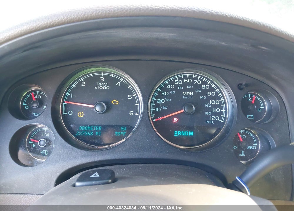 2009 CHEVROLET AVALANCHE 1500 LTZ VIN: 3GNFK320X9G215727