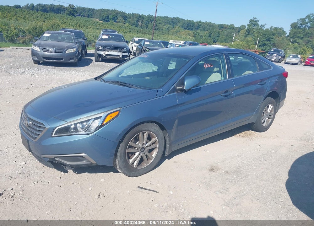 2017 HYUNDAI SONATA SE VIN: 5NPE24AF6HH438305