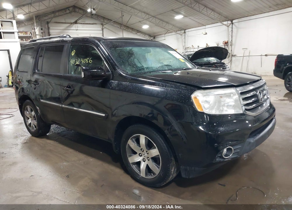 2012 HONDA PILOT TOURING VIN: 5FNYF4H90CB053508