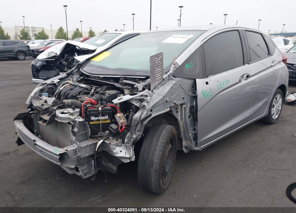 2017 HONDA FIT LX VIN: JHMGK5H54HS001608