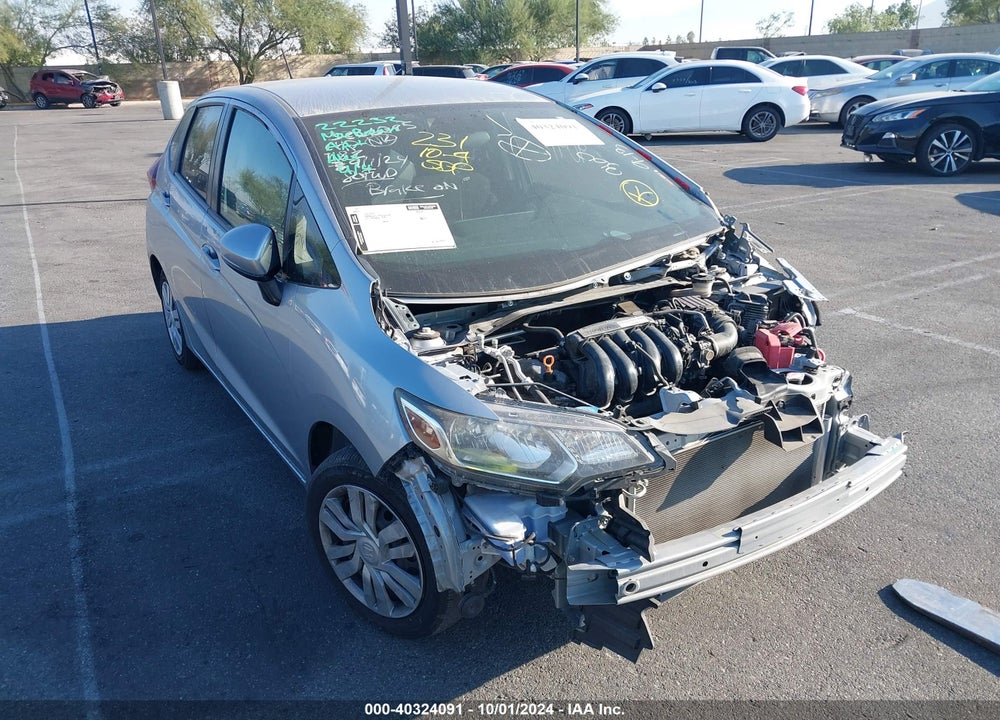 2017 HONDA FIT LX VIN: JHMGK5H54HS001608