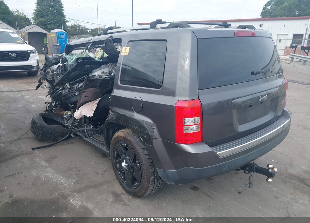 2017 JEEP PATRIOT HIGH ALTITUDE FWD VIN: 1C4NJPFA2HD119281