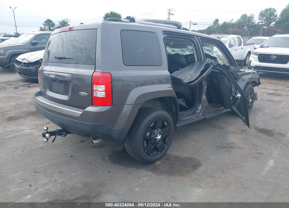 2017 JEEP PATRIOT HIGH ALTITUDE FWD VIN: 1C4NJPFA2HD119281