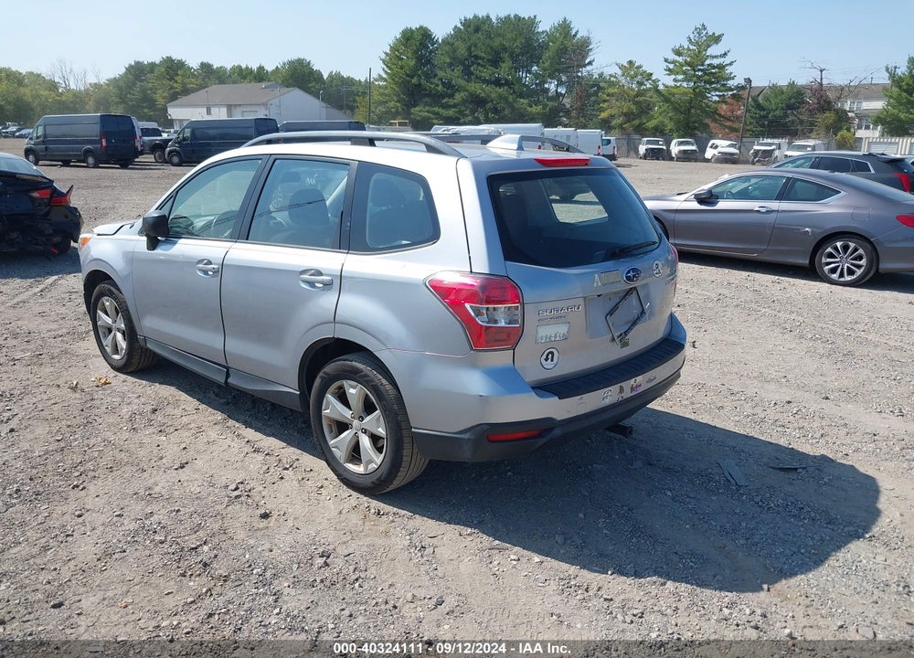 2016 SUBARU FORESTER VIN: JF2SJABC1GH445413