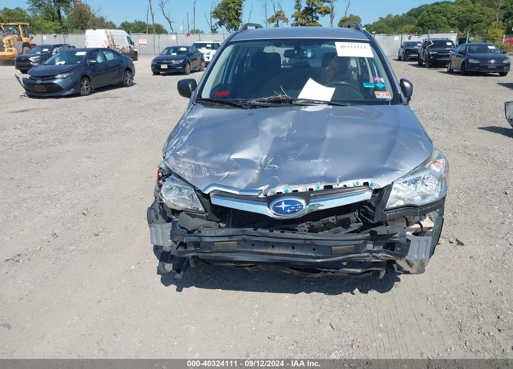 2016 SUBARU FORESTER VIN: JF2SJABC1GH445413