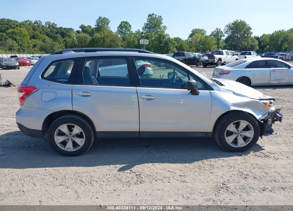 2016 SUBARU FORESTER VIN: JF2SJABC1GH445413