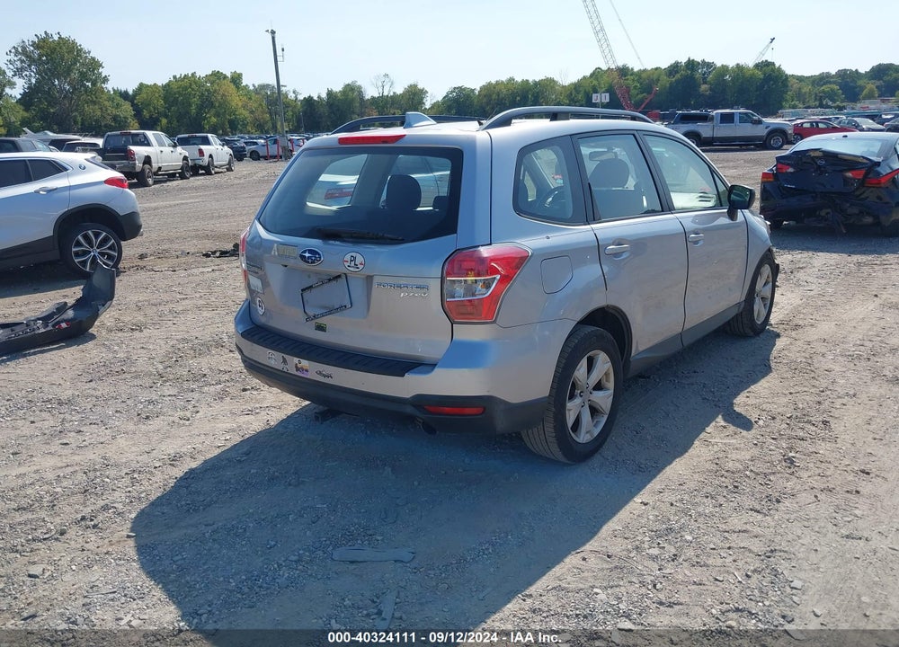 2016 SUBARU FORESTER VIN: JF2SJABC1GH445413