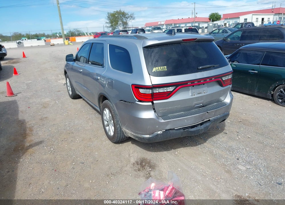 2014 DODGE DURANGO SXT VIN: 1C4RDJAG5EC374722