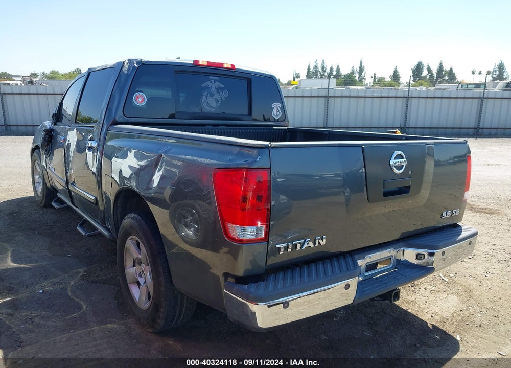2005 NISSAN TITAN SE VIN: 1N6AA07A85N569914