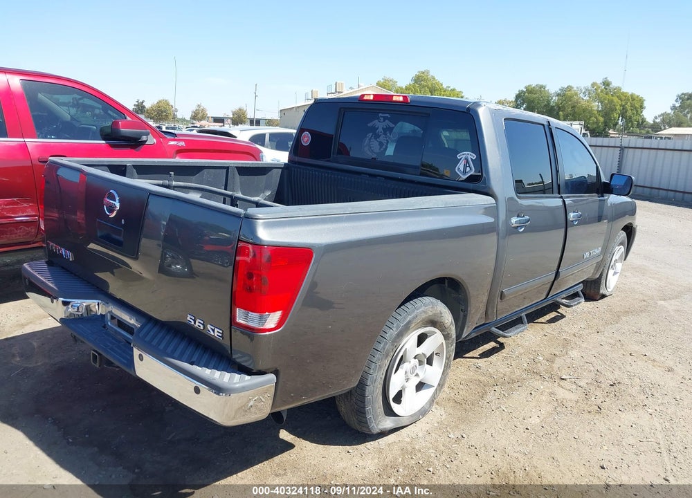 2005 NISSAN TITAN SE VIN: 1N6AA07A85N569914