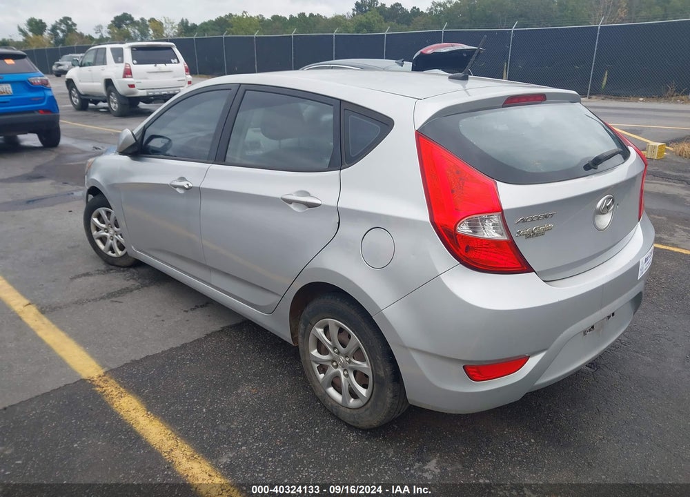 2014 HYUNDAI ACCENT GS VIN: KMHCT5AE1EU151095