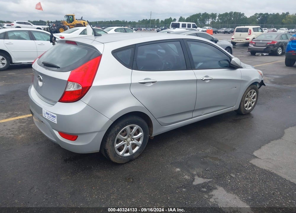 2014 HYUNDAI ACCENT GS VIN: KMHCT5AE1EU151095