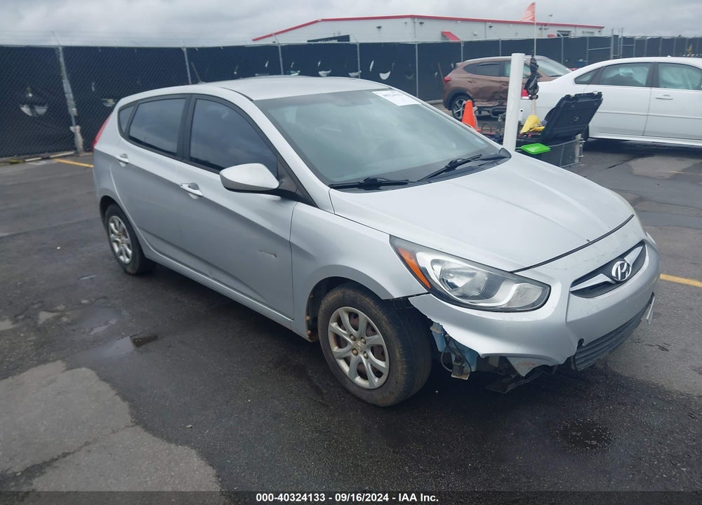 2014 HYUNDAI ACCENT GS VIN: KMHCT5AE1EU151095