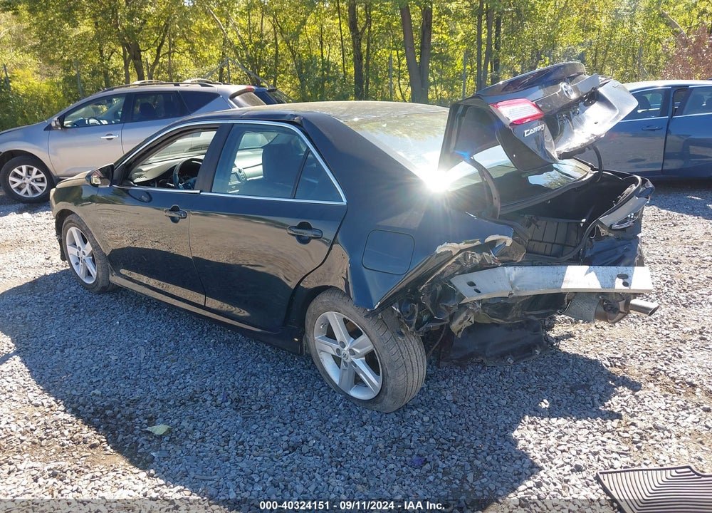 2012 TOYOTA CAMRY SE VIN: 4T1BF1FK3CU087553