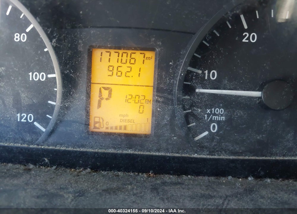 2010 FREIGHTLINER SPRINTER 2500 VIN: WDYPE8CC8A5451738