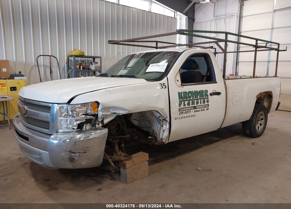 2013 CHEVROLET SILVERADO 1500 WORK TRUCK VIN: 1GCNCPE0XDZ166395