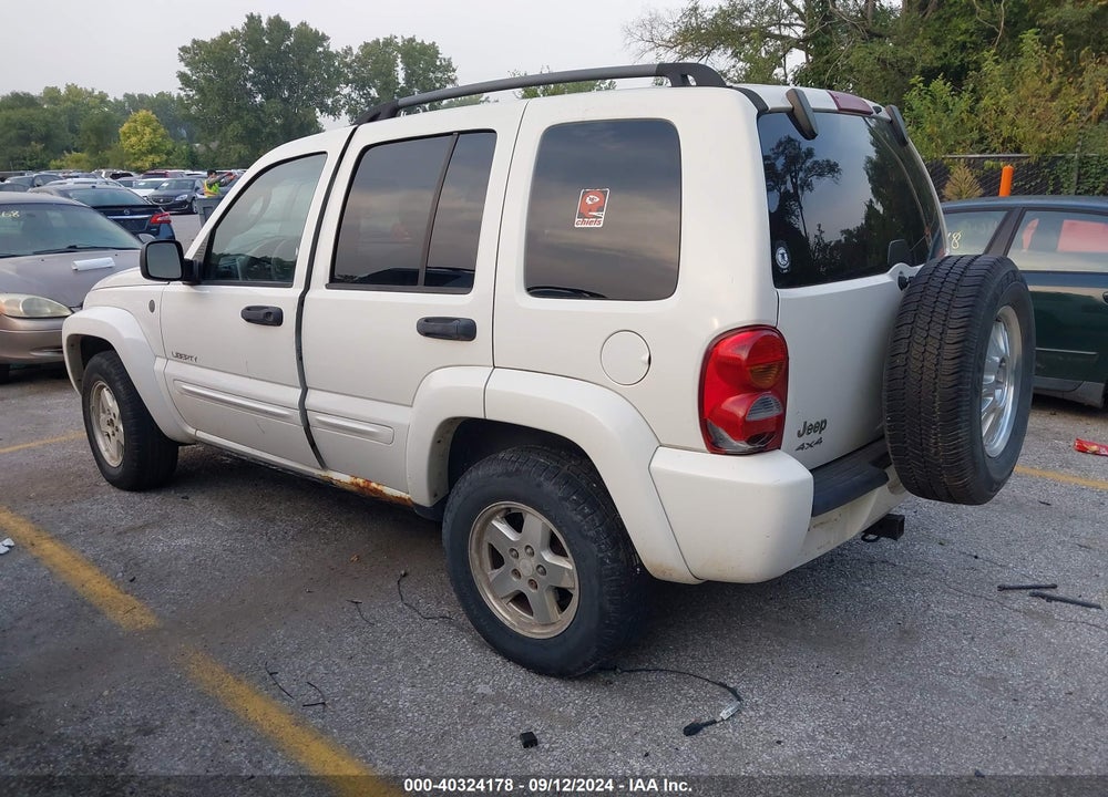 2004 JEEP LIBERTY LIMITED EDITION VIN: 1J4GL58KX4W217657