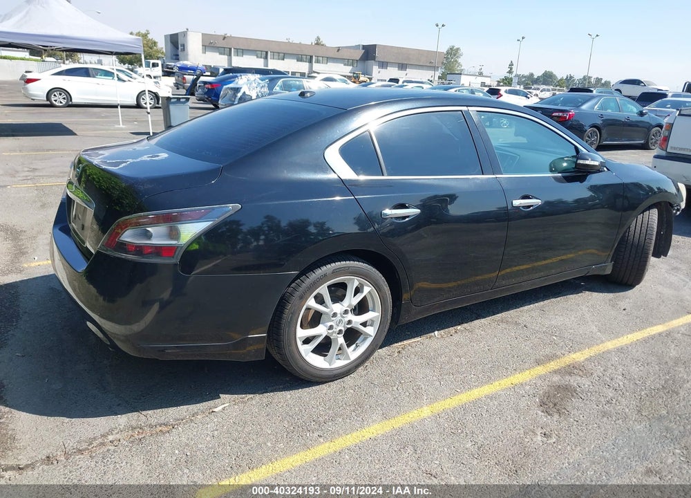 2014 NISSAN MAXIMA 3.5 SV VIN: 1N4AA5APXEC438594