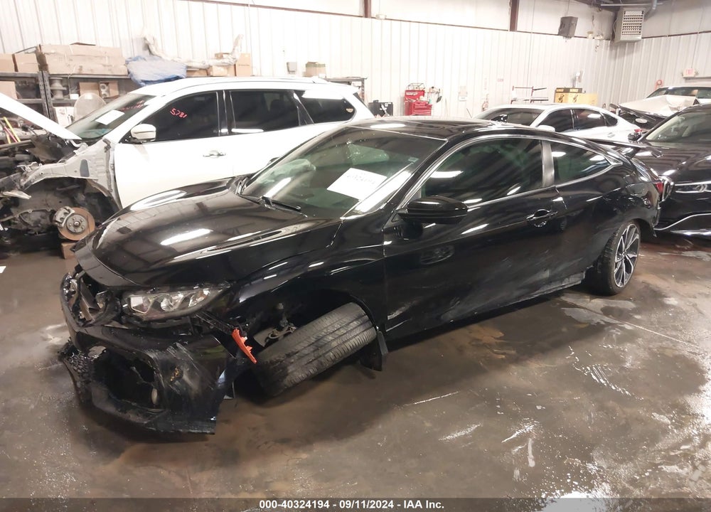2019 HONDA CIVIC SI VIN: 2HGFC3A55KH750829
