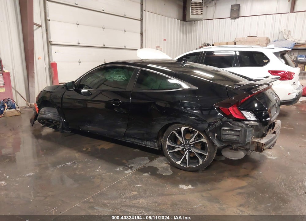 2019 HONDA CIVIC SI VIN: 2HGFC3A55KH750829