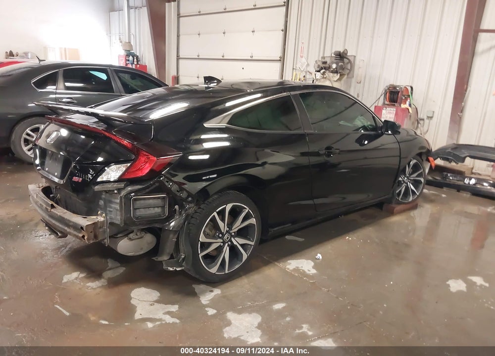 2019 HONDA CIVIC SI VIN: 2HGFC3A55KH750829