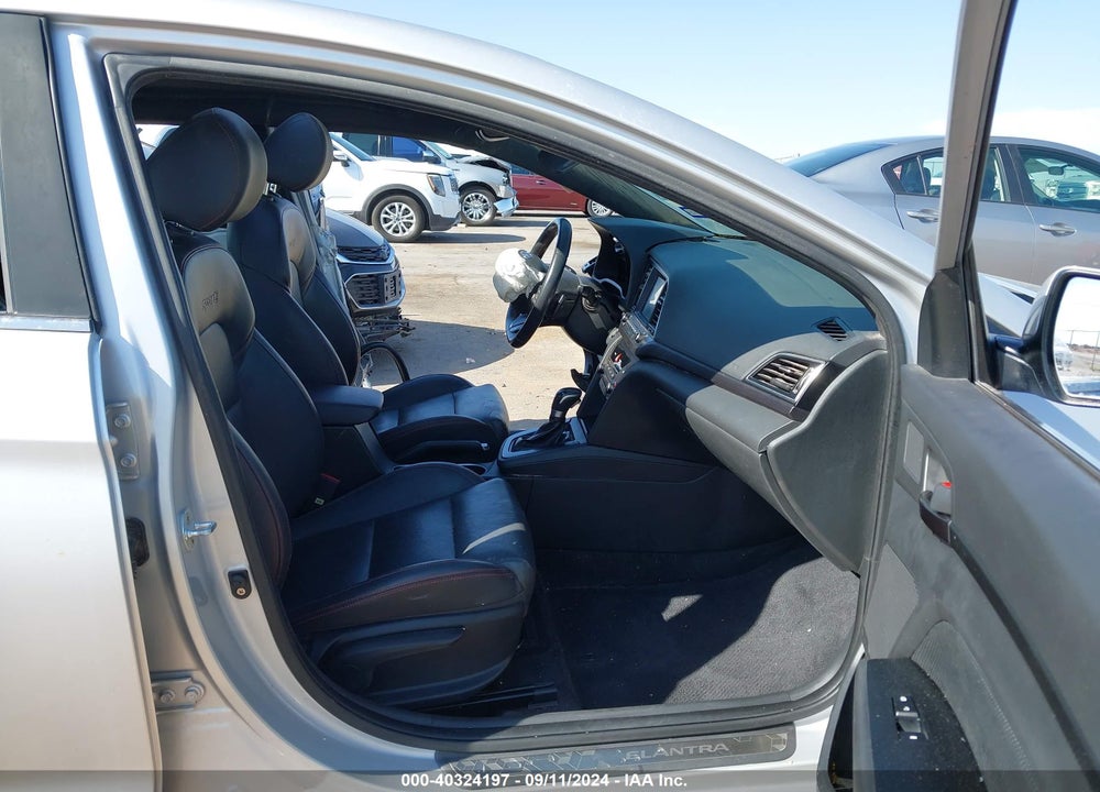 2018 HYUNDAI ELANTRA SPORT VIN: KMHD04LB8JU534231