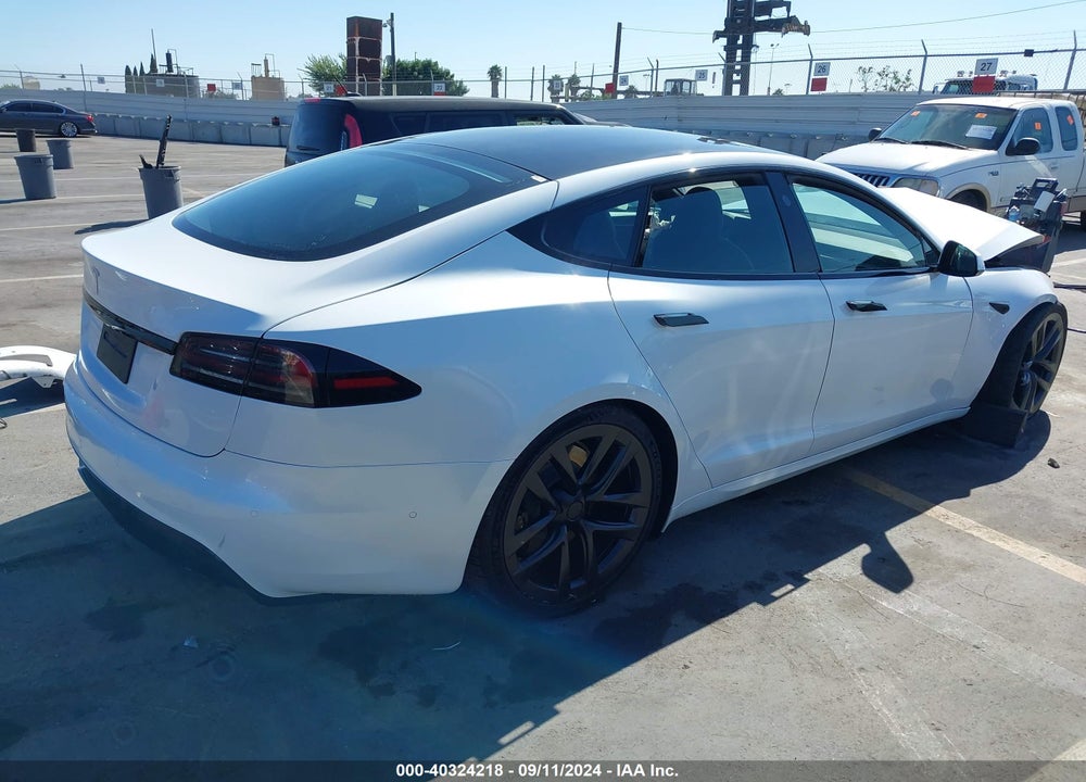 2022 TESLA MODEL S DUAL MOTOR ALL-WHEEL DRIVE VIN: 5YJSA1E53NF492371
