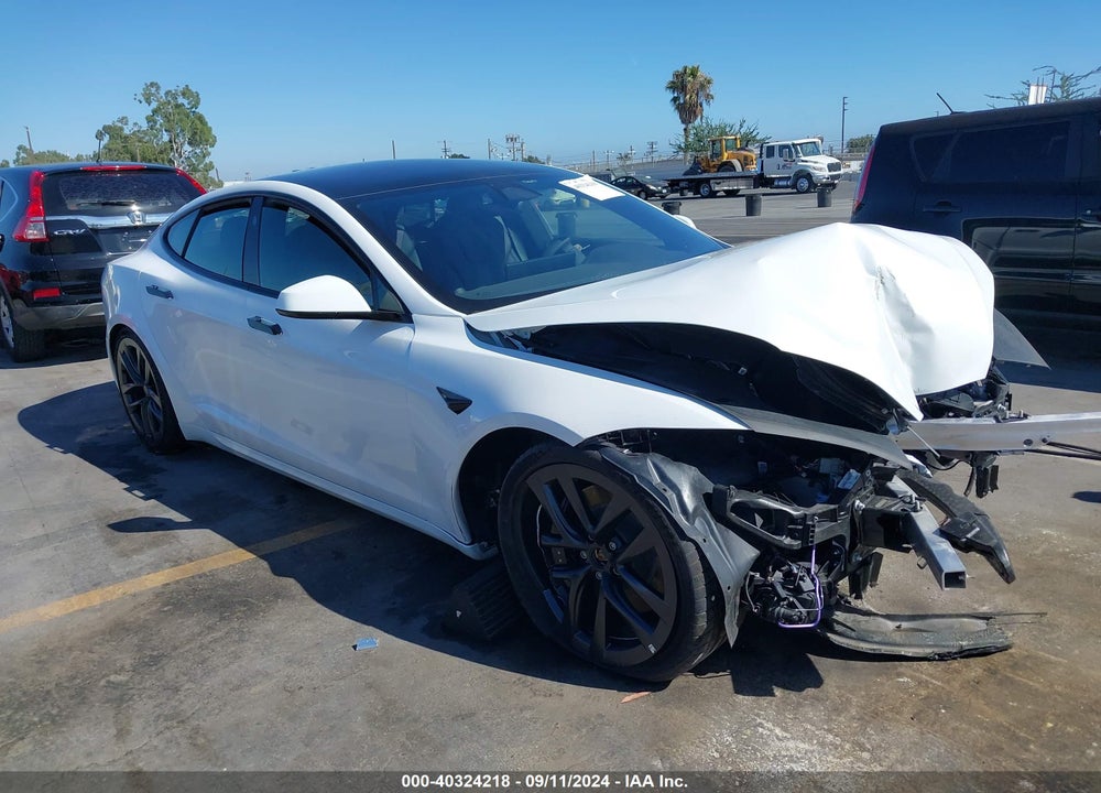 2022 TESLA MODEL S DUAL MOTOR ALL-WHEEL DRIVE VIN: 5YJSA1E53NF492371