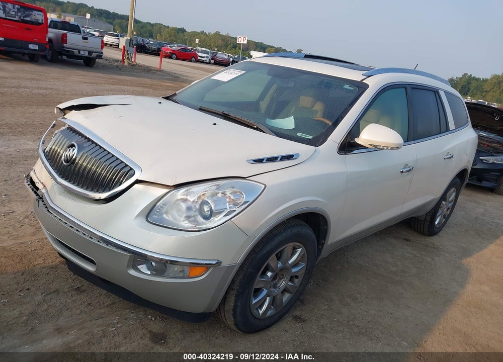 2012 BUICK ENCLAVE LEATHER VIN: 5GAKRCED1CJ256952