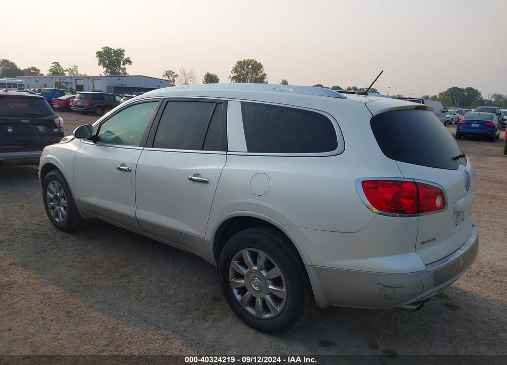 2012 BUICK ENCLAVE LEATHER VIN: 5GAKRCED1CJ256952
