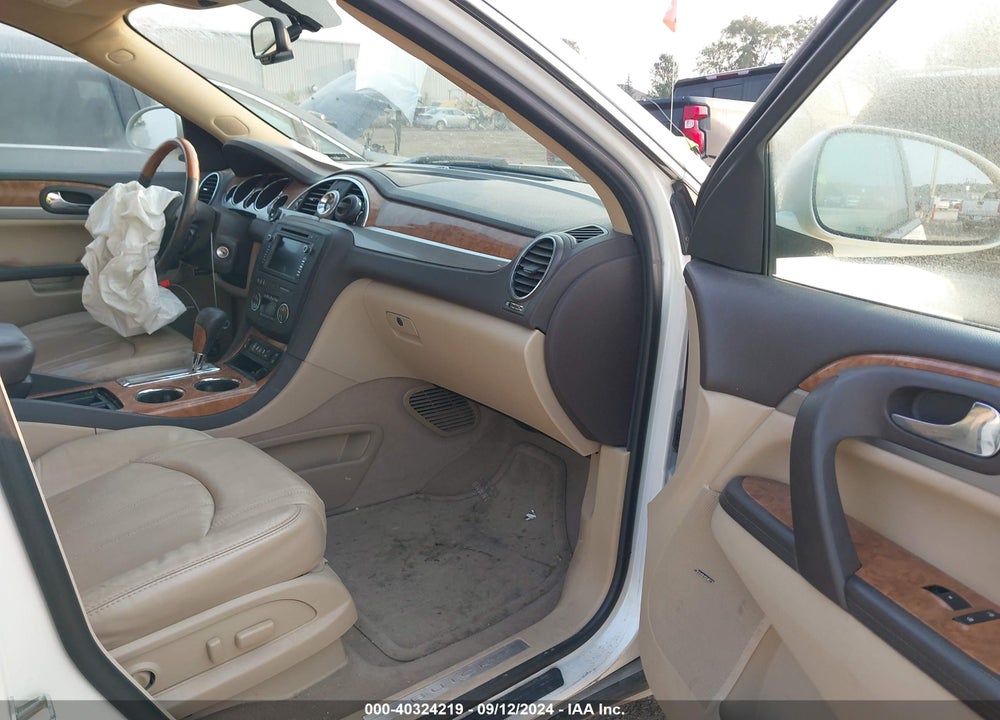 2012 BUICK ENCLAVE LEATHER VIN: 5GAKRCED1CJ256952