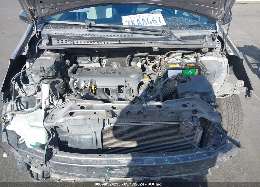 2013 TOYOTA YARIS LE VIN: JTDKTUD3XDD548582