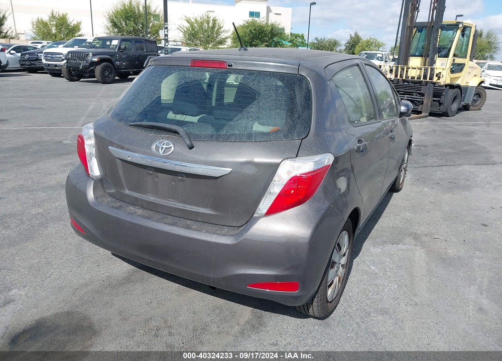 2013 TOYOTA YARIS LE VIN: JTDKTUD3XDD548582