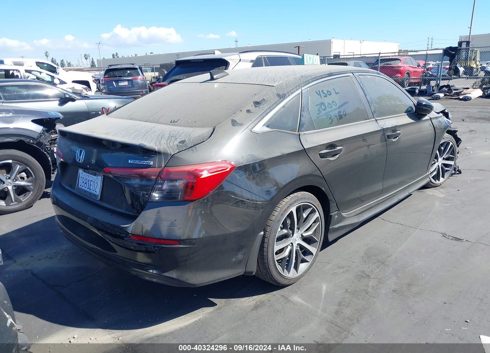 2024 HONDA CIVIC TOURING VIN: 2HGFE1F94RH325655
