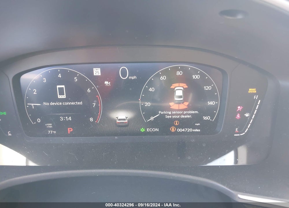 2024 HONDA CIVIC TOURING VIN: 2HGFE1F94RH325655