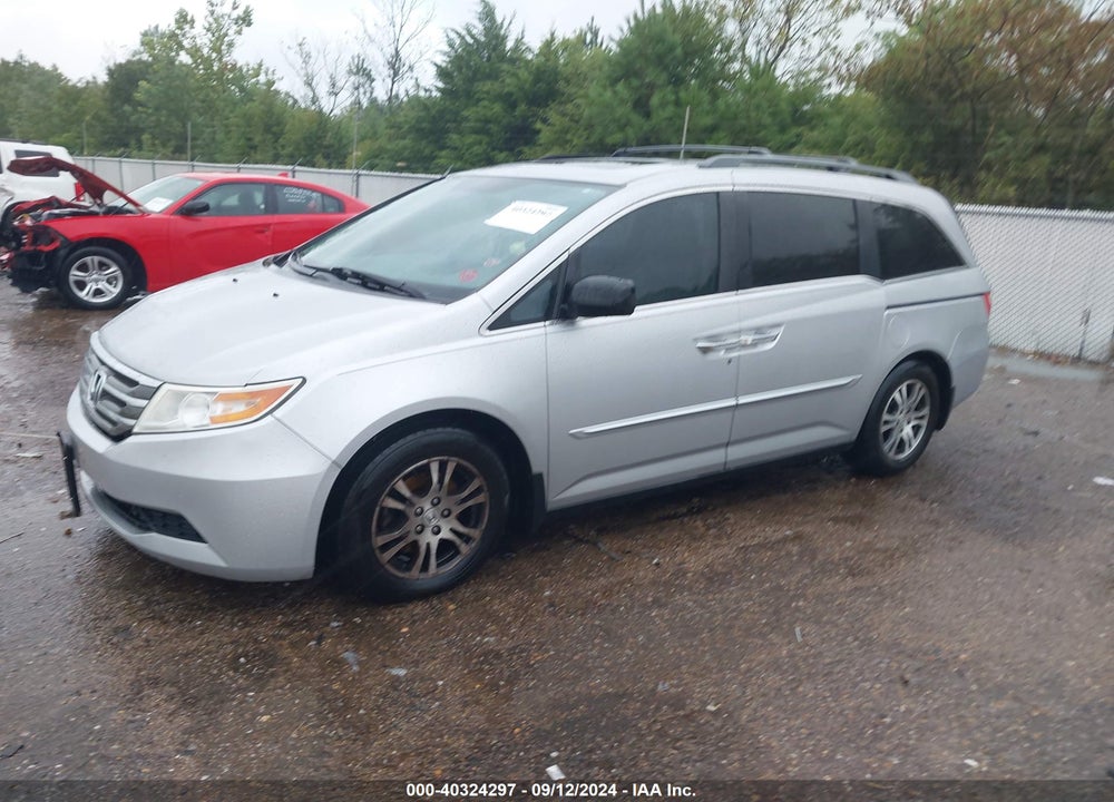 2013 HONDA ODYSSEY EX-L VIN: 5FNRL5H66DB067245