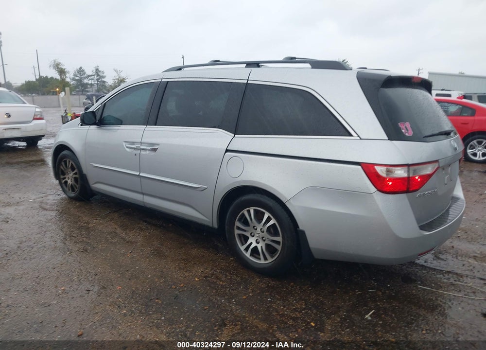 2013 HONDA ODYSSEY EX-L VIN: 5FNRL5H66DB067245