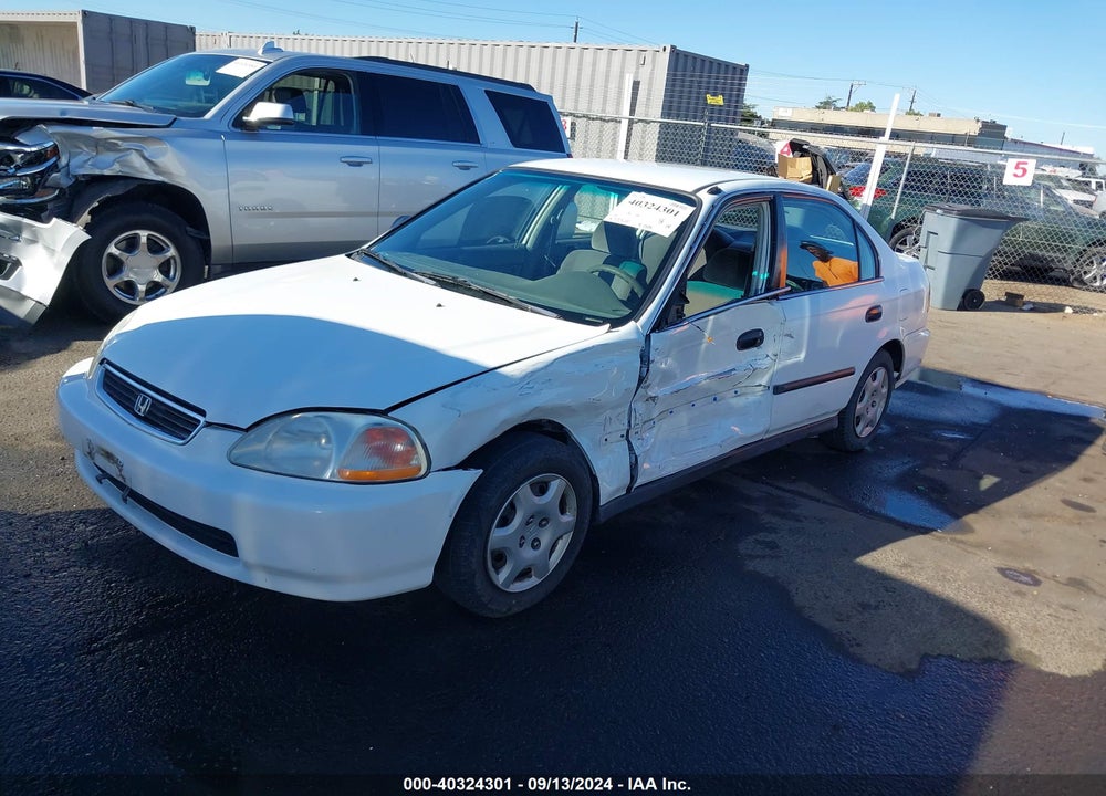 1998 HONDA CIVIC LX VIN: 2HGEJ6673WH553662