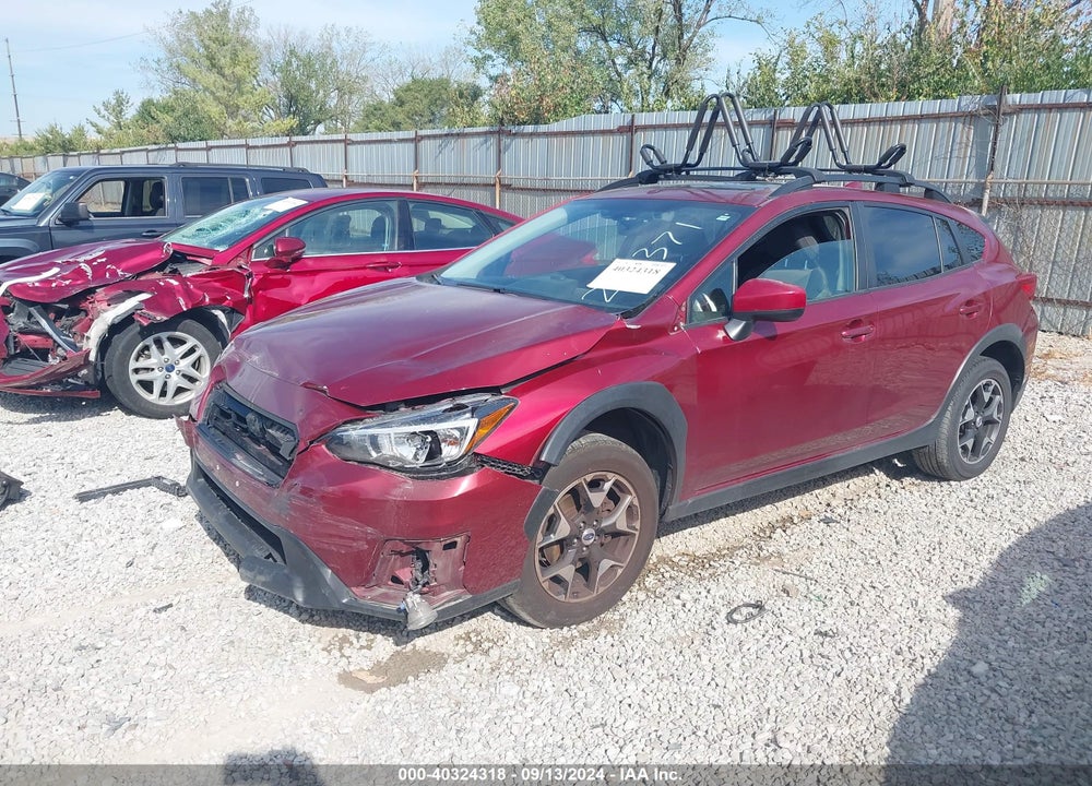 2018 SUBARU CROSSTREK 2.0I PREMIUM VIN: JF2GTADC1JH269371