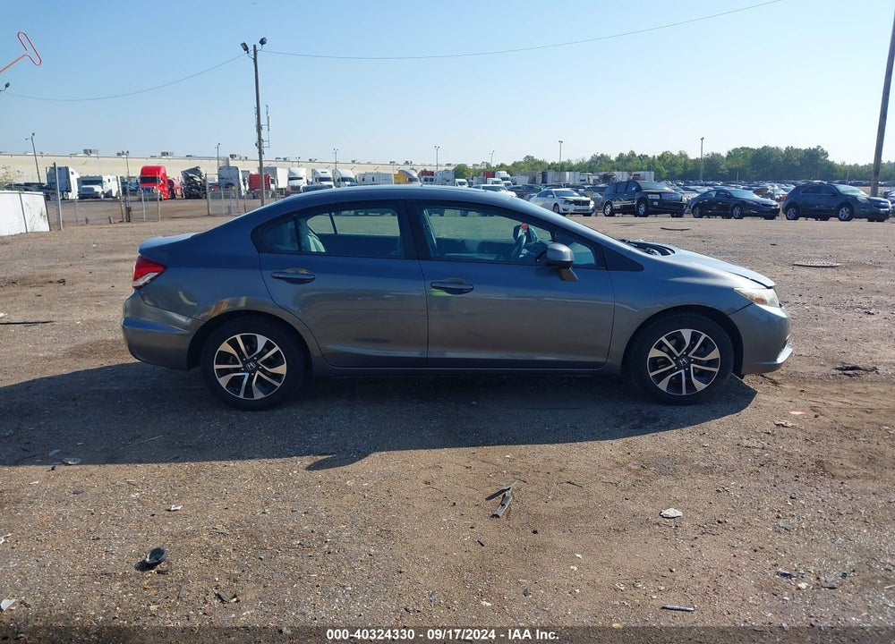 2013 HONDA CIVIC EX VIN: 19XFB2F87DE066040