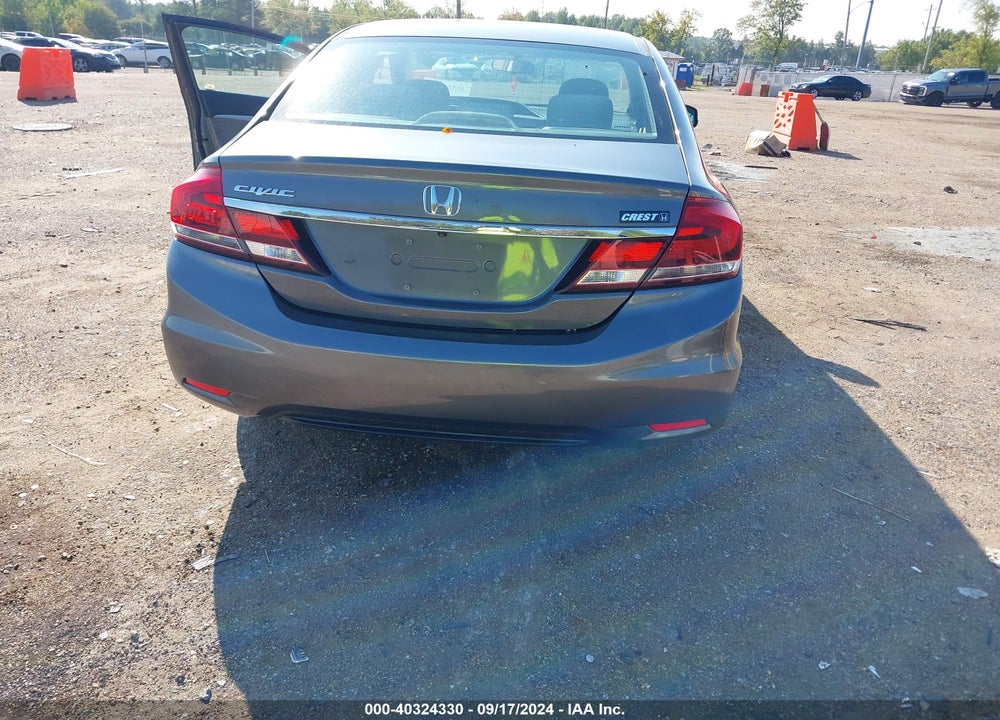2013 HONDA CIVIC EX VIN: 19XFB2F87DE066040