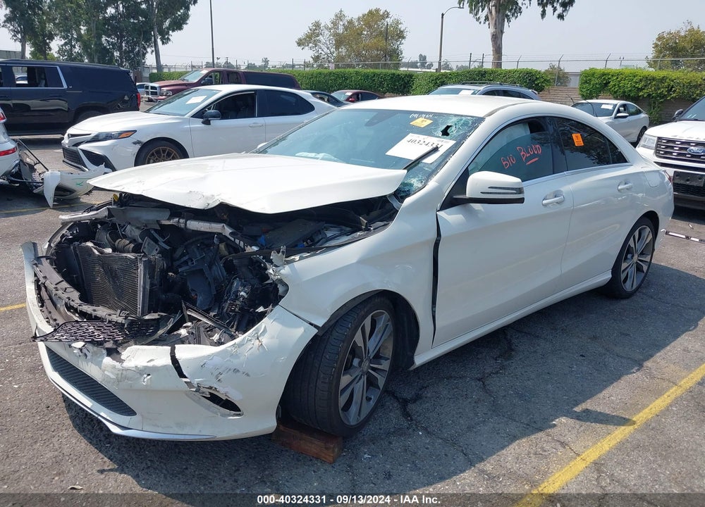 2017 MERCEDES-BENZ CLA 250 VIN: WDDSJ4EB2HN422668