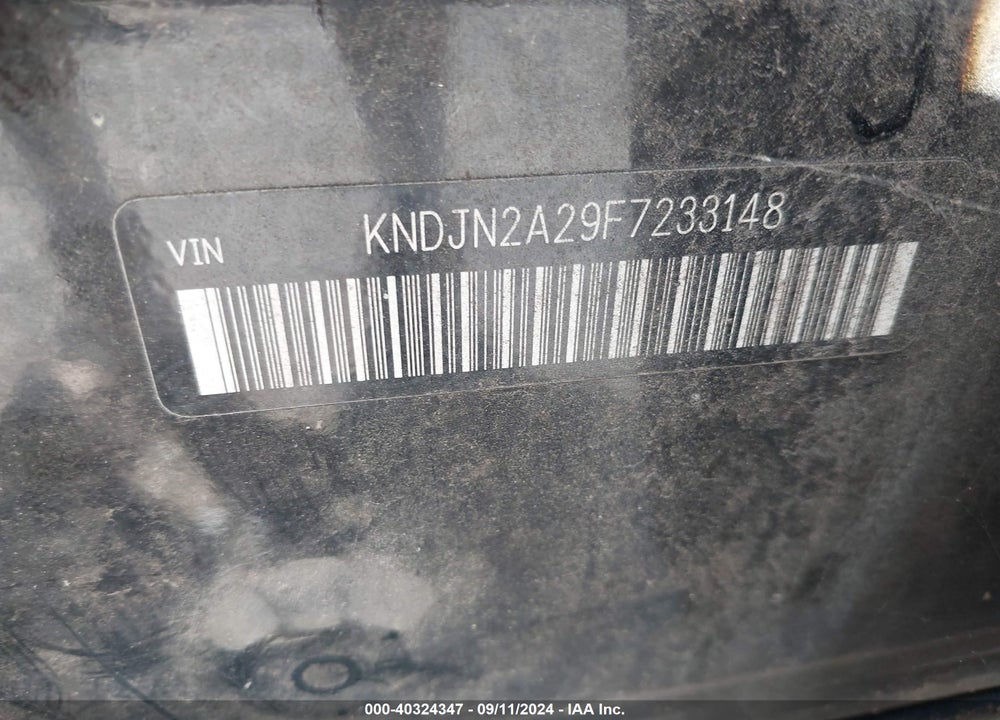 2015 KIA SOUL VIN: KNDJN2A29F7233148