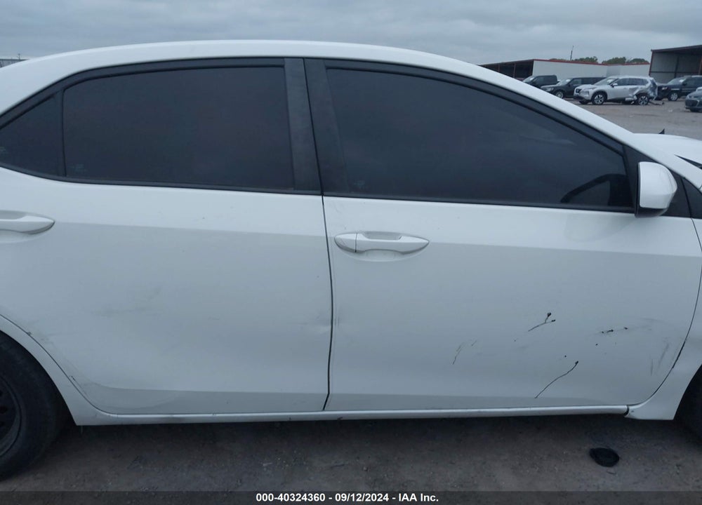 2015 TOYOTA COROLLA LE VIN: 5YFBURHE9FP244262