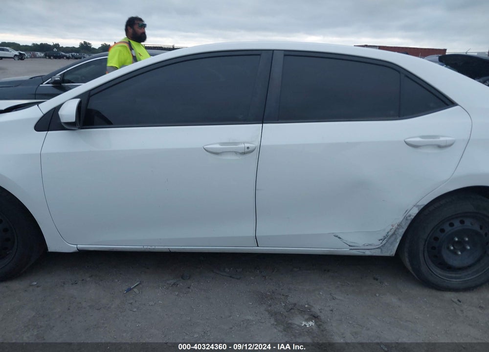 2015 TOYOTA COROLLA LE VIN: 5YFBURHE9FP244262