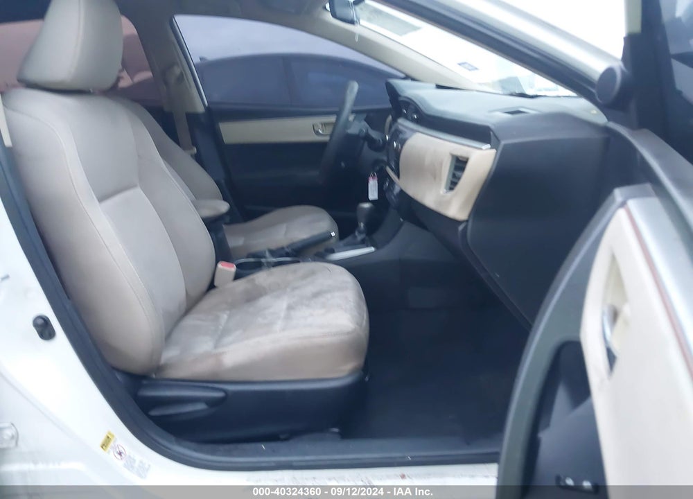 2015 TOYOTA COROLLA LE VIN: 5YFBURHE9FP244262